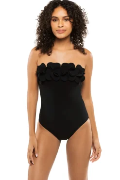 Karla Colletto Bandeau|One Pieces-Tess Bandeau One Piece Swimsuit