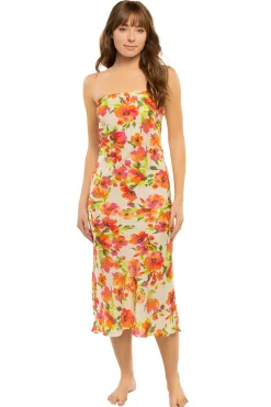 Misa Los Angeles Sundresses-Thara Strapless Midi Dress