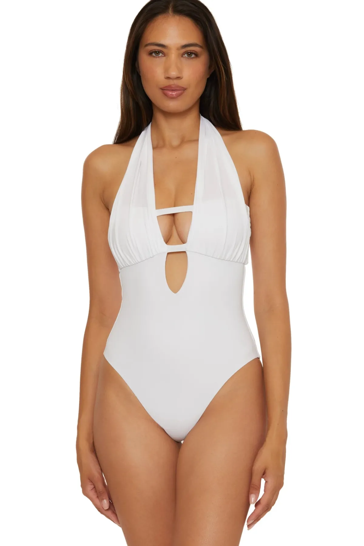 Becca by Rebecca Virtue Asymmetrical|Halter-The Butterfly Multi-Way One Piece Swimsuit