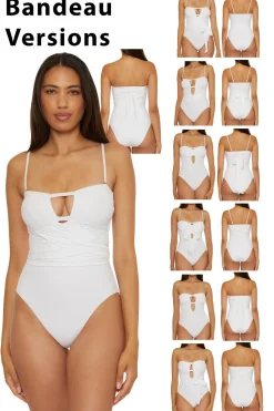 Becca by Rebecca Virtue Asymmetrical|Halter-The Butterfly Multi-Way One Piece Swimsuit