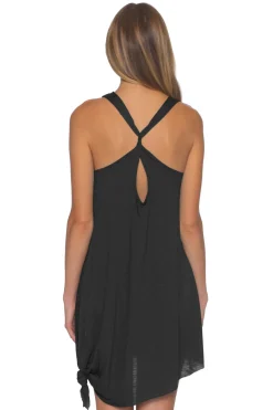 Becca by Rebecca Virtue Sundresses-Tie Side Scoop Mini Dress