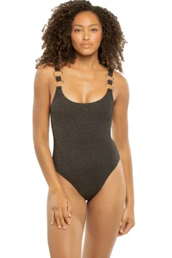 Jets Swimwear Australia High Leg|Tank-Tirari Nights One Piece Swimsuit