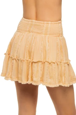 Surf Gypsy Matching Sets|Bottoms-Tonal Textured Skirt