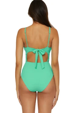 Becca by Rebecca Virtue Plunge|One Pieces-Toni One Piece Swimsuit