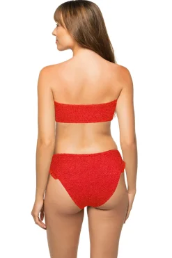 Hunza G Bikinis-Tracey Frill Bikini Set