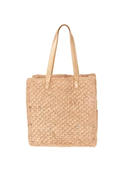 Florabella Bags-Treviso Raffia Tote