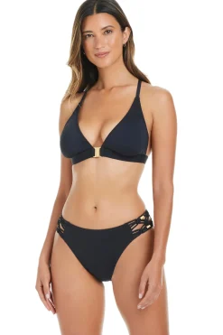 Bleu Rod Beattie Triangle|Bikinis-Triangle Macrame Bikini Top