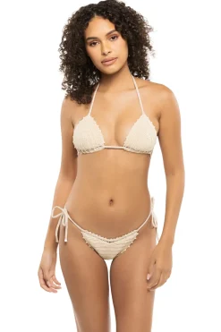 Capittana Triangle|Halter-Trinidad Crochet Bikini Top