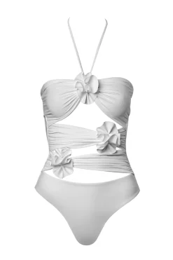 Maygel Coronel Monokini / Cut Out|Bandeau-Trinitaria One Piece Swimsuit