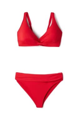 Cerulean Sea Bralette|Bikinis-Twist Bralette Bikini Top