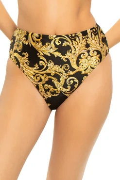 L'Agence High Leg|High Waist-Vanessa High Waist Bikini Bottom