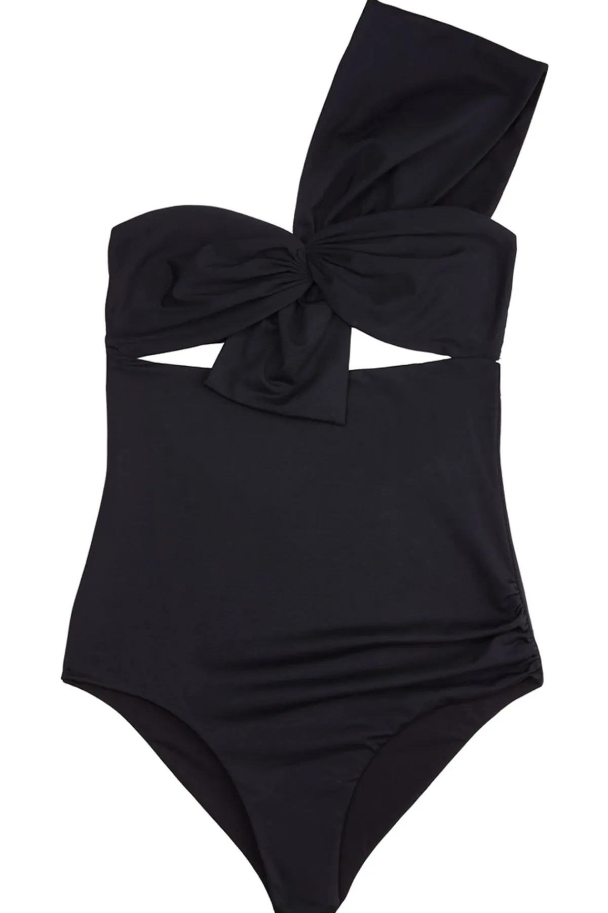 Marysia Asymmetrical|One Pieces-Venice Knot Tie Asymmetrical One Piece Swimsuit