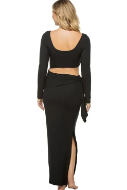 Stillwater Sundresses-Ventanas Cutout Maxi Dress