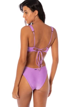 Maaji Bralette|Bikinis-Victoria Reversible V-Wire Bralette Bikini Top