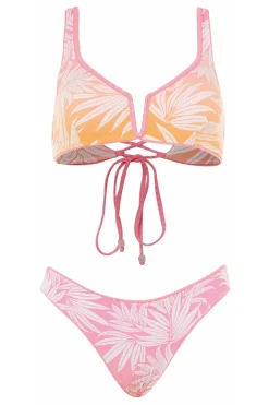 Maaji Bralette|Bikinis-Victoria Reversible V-Wire Bralette Bikini Top