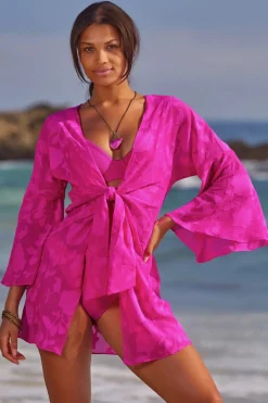 Becca by Rebecca Virtue Kimonos / Robes-Victorian Garden Kimono