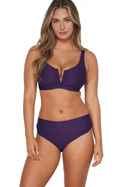 Sunsets Halter|Bikinis-Vienna V-Wire Bikini Top (D+ Cup)
