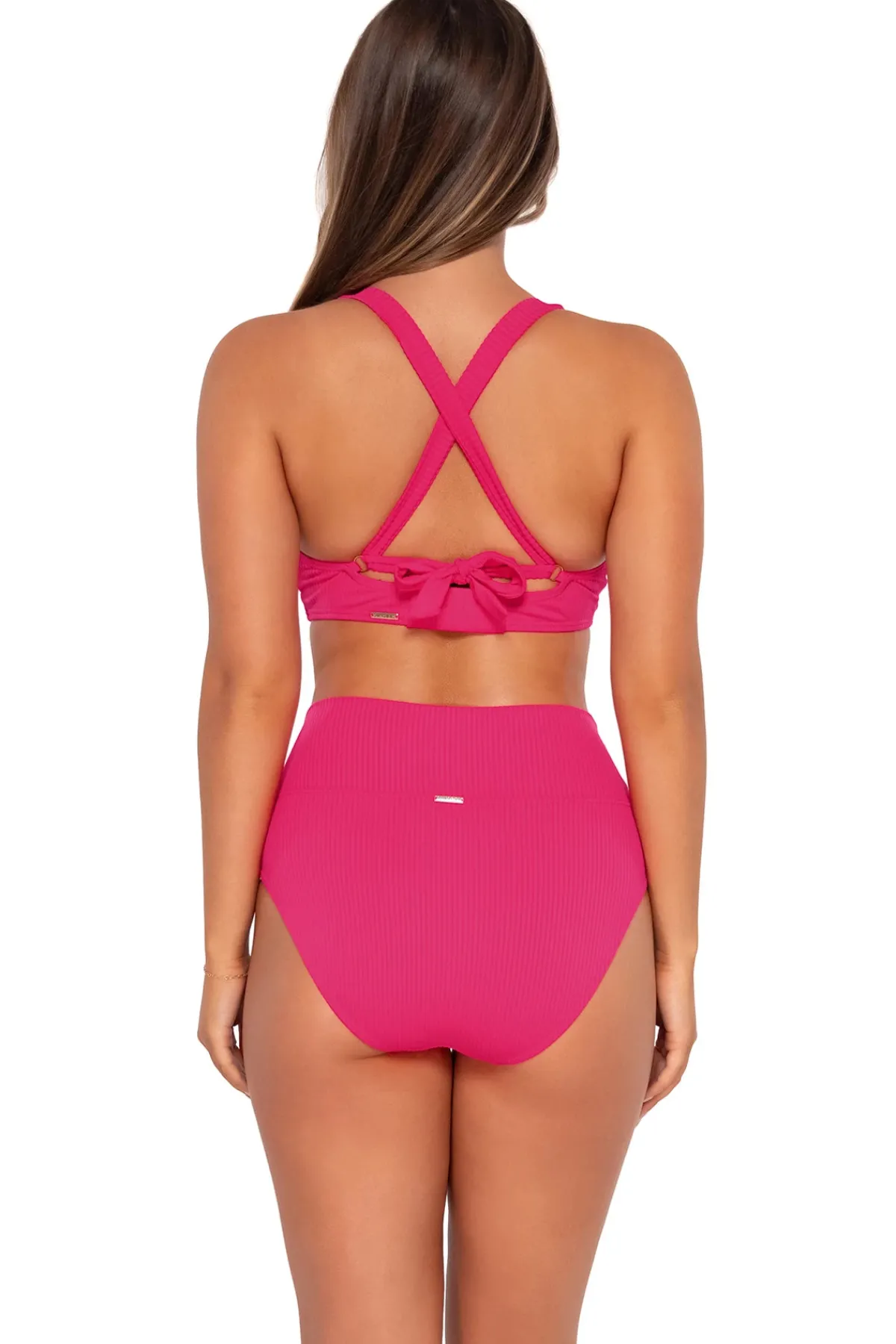 Sunsets Halter|Bikinis-Vienna V-Wire Bikini Top (D+ Cup)