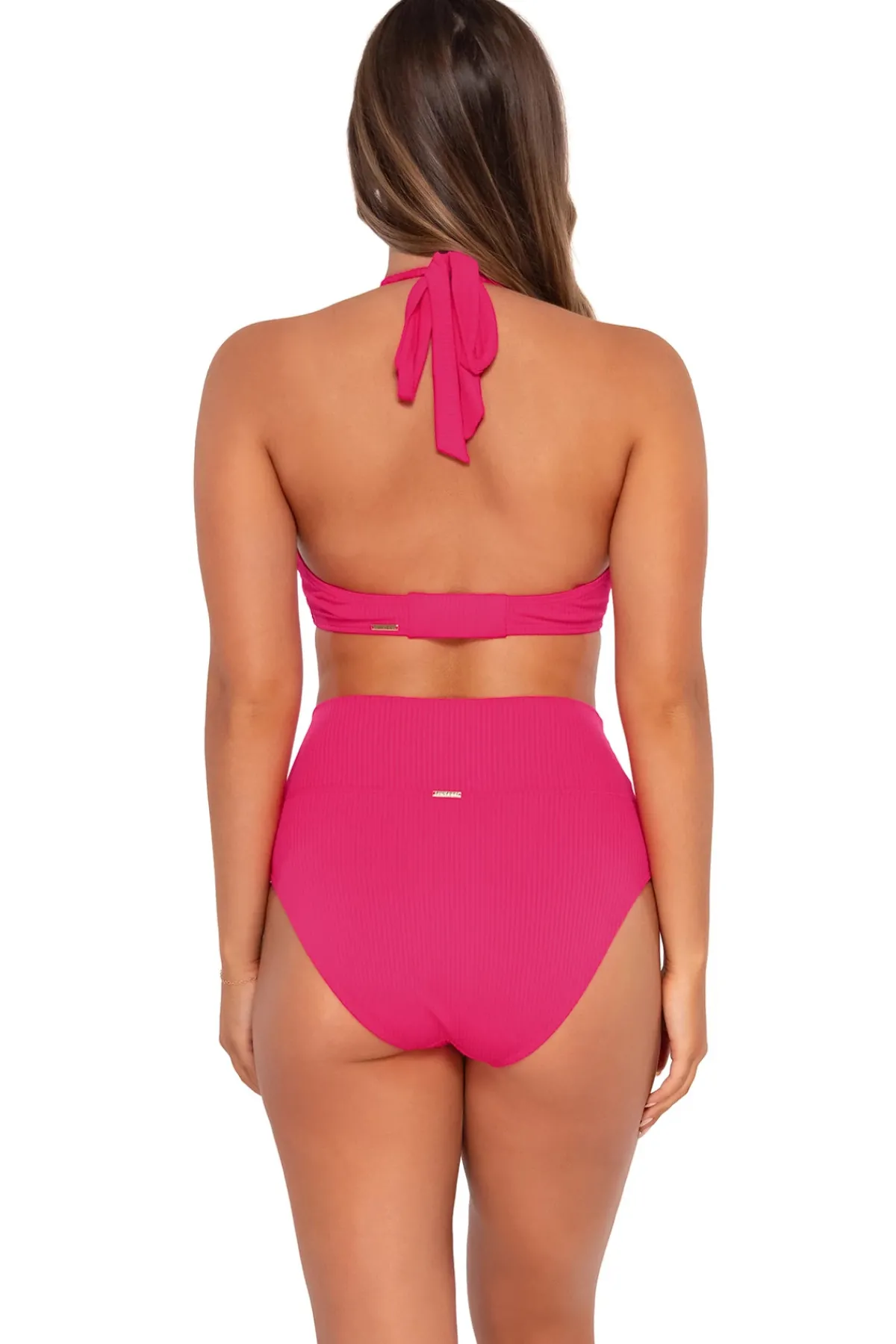 Sunsets Halter|Bikinis-Vienna V-Wire Bikini Top (D+ Cup)