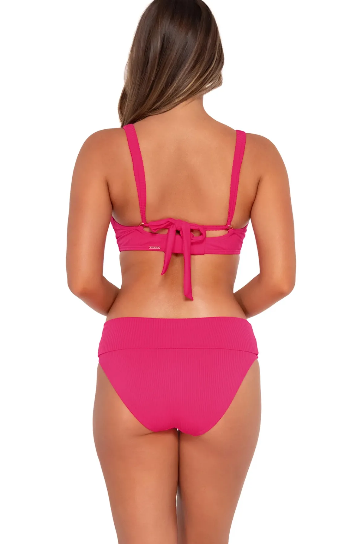 Sunsets Halter|Bikinis-Vienna V-Wire Bikini Top (D+ Cup)