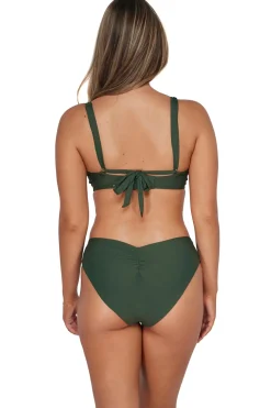 Sunsets Halter|Bikinis-Vienna V-Wire Bikini Top (D+ Cup)