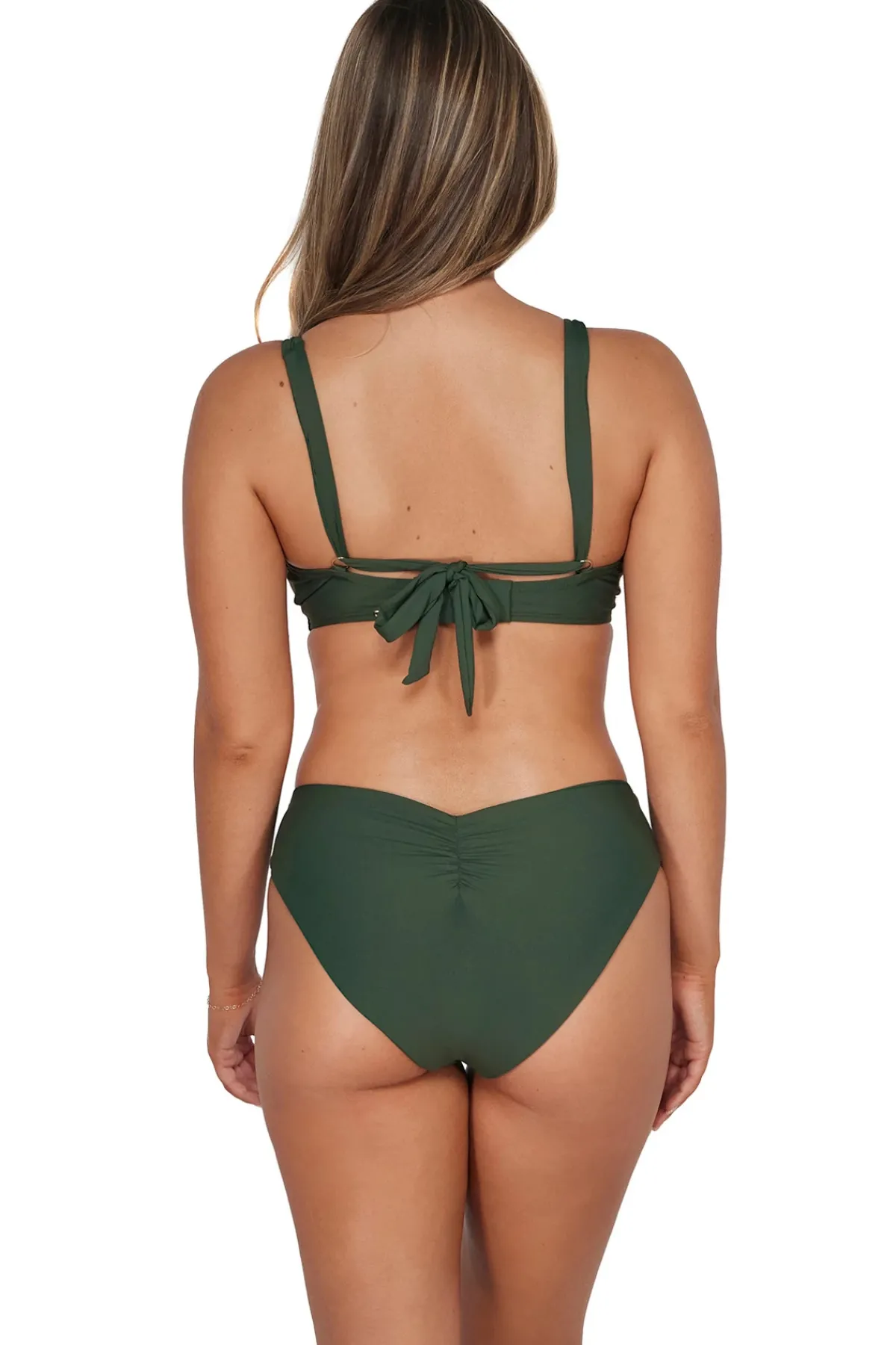 Sunsets Halter|Bikinis-Vienna V-Wire Bikini Top (D+ Cup)