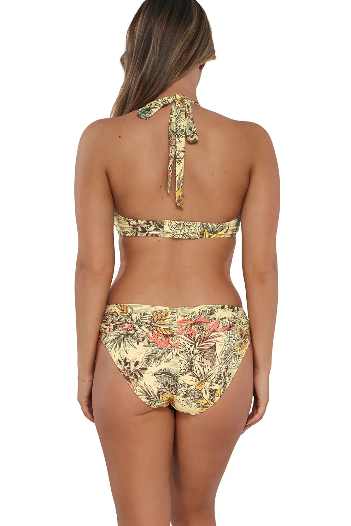 Sunsets Halter|Bikinis-Vienna V-Wire Bikini Top (D+ Cup)