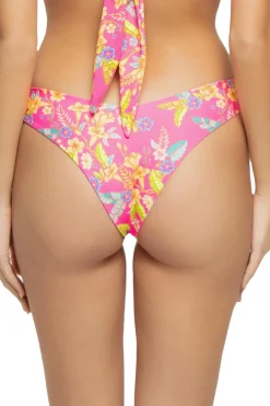 Kulani Kinis High Leg|Brazilian / Cheeky-Viva Vacation Brazilian Bikini Bottom
