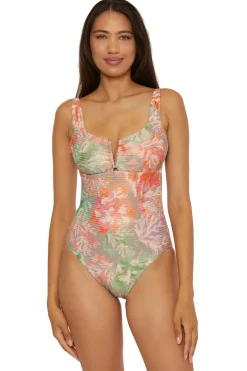 Becca by Rebecca Virtue One Pieces-Viviana V-Front One Piece Swimsuit