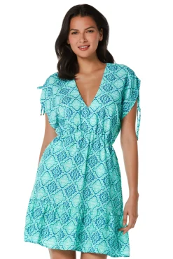 Helen Jon Sundresses-V-Neck Mini Dress