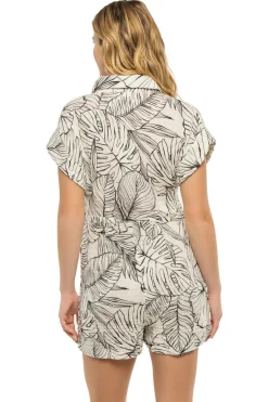Elan Jumpsuits / Rompers-V-Neck Romper