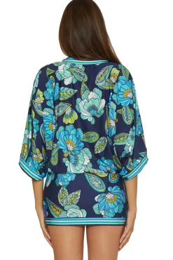 Trina Turk Tunics-V-Neck Swim Tunic