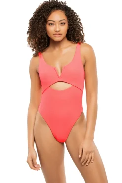 Summerful Monokini / Cut Out|High Leg-Waikiki One Piece Swimsuit