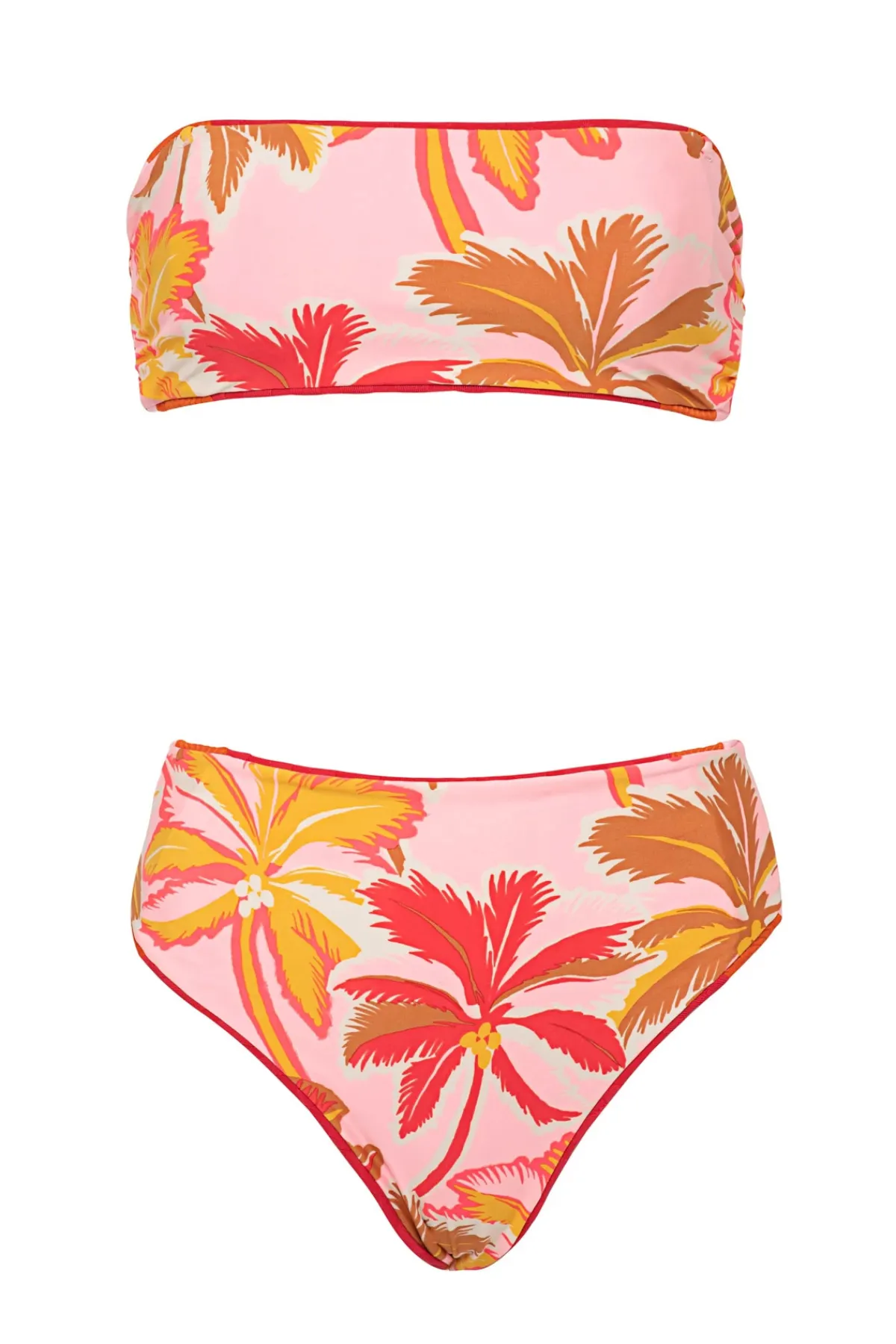 Maaji High Leg|High Waist-Wanderer Reversible High Rise Bikini Bottom
