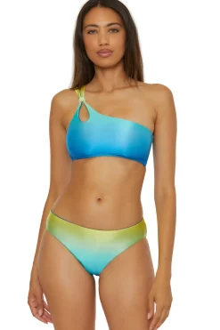 Trina Turk Bikinis-West Palm Asymmetrical Bikini Top
