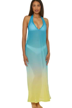 Trina Turk Sundresses-West Palm Mesh Maxi Dress
