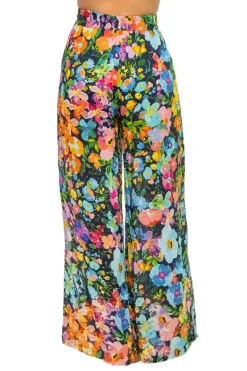 Johnny Was Bottoms-Wild Bloom Cover-Up Pants