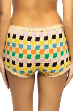 It's Now Cool Bottoms-Wild Side Crochet Shorts