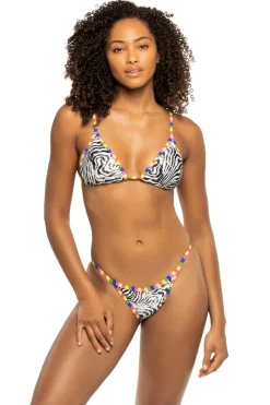 It's Now Cool Triangle|Bikinis-Wild Side Triangle Bikini Top