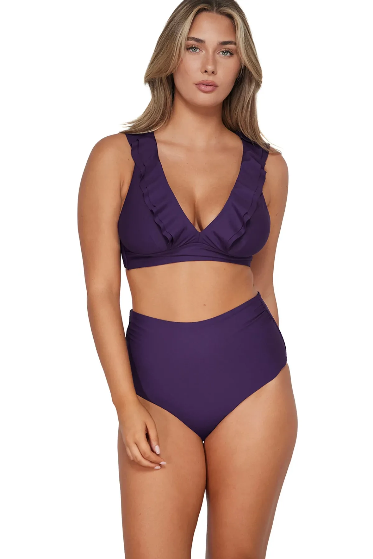 Sunsets Bralette|Bikinis-Willa Wireless Bralette Bikini Top (E-H Cup)
