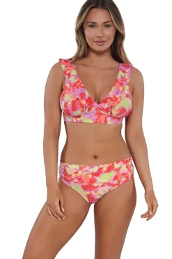 Sunsets Bralette|Bikinis-Willa Wireless Bralette Bikini Top (E-H Cup)
