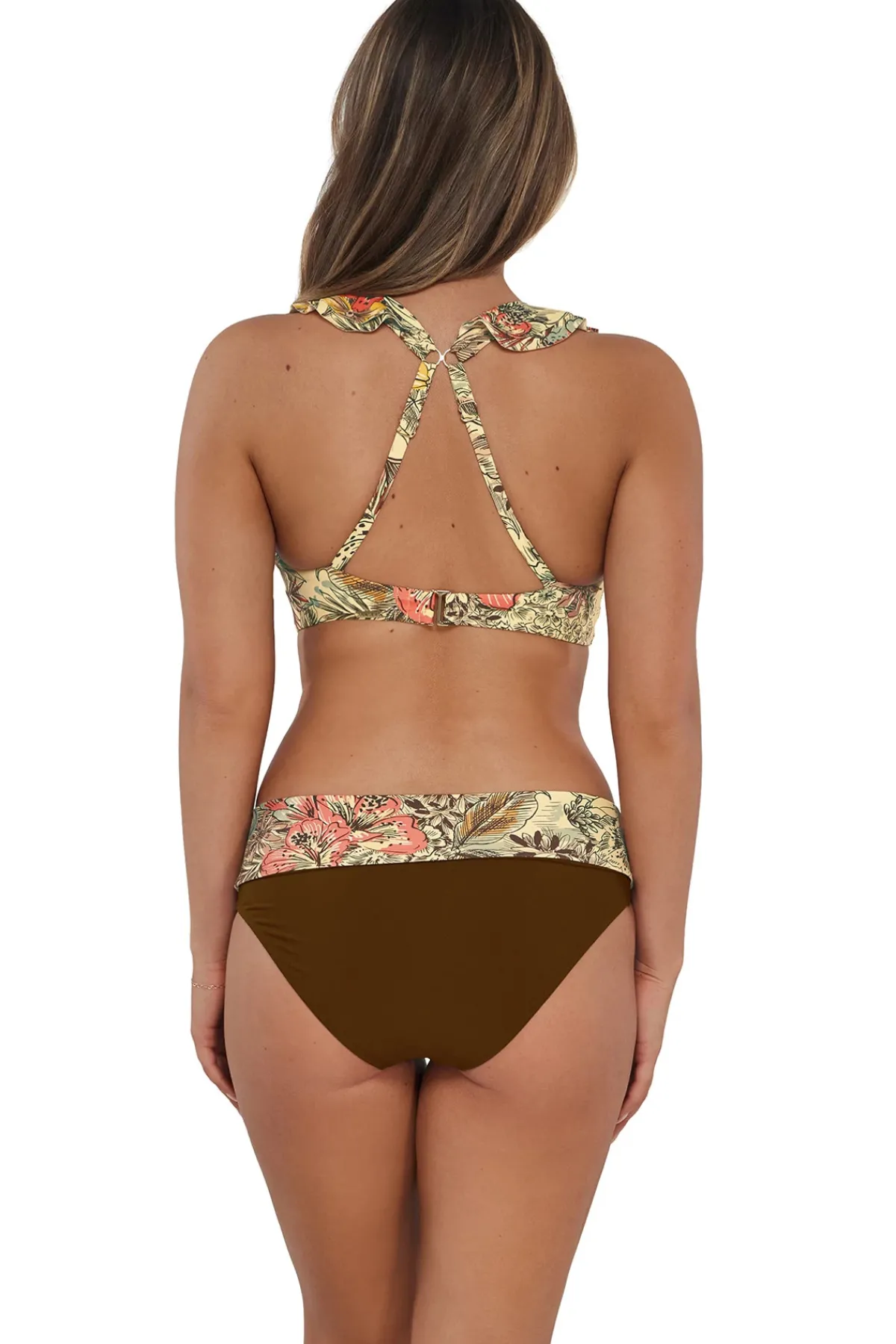 Sunsets Bralette|Bikinis-Willa Wireless Bralette Bikini Top (E-H Cup)