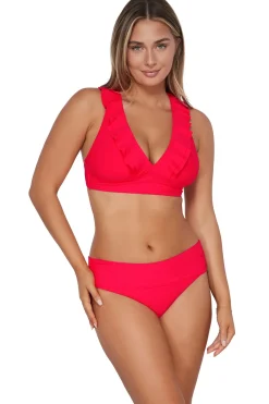 Sunsets Bralette|Bikinis-Willa Wireless Bralette Bikini Top (D+ Cup)