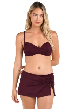 La Blanca Bralette|Bikinis-Wrap Bralette Bikini Top