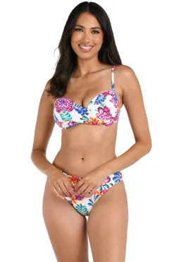 La Blanca Bralette|Bikinis-Wrap Bralette Bikini Top