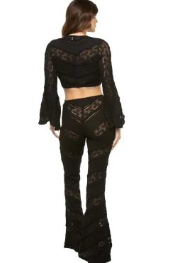 Charo Ruiz Matching Sets|Tops-Yam Crochet Crop Top