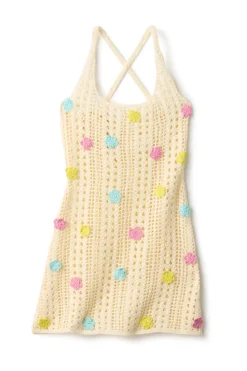 PQ Swim Sundresses-Zoie Crochet Mini Dress