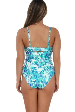 Sunsets Tank|Tankinis-Zuri V-Wire Tankini Top (D+ Cup)